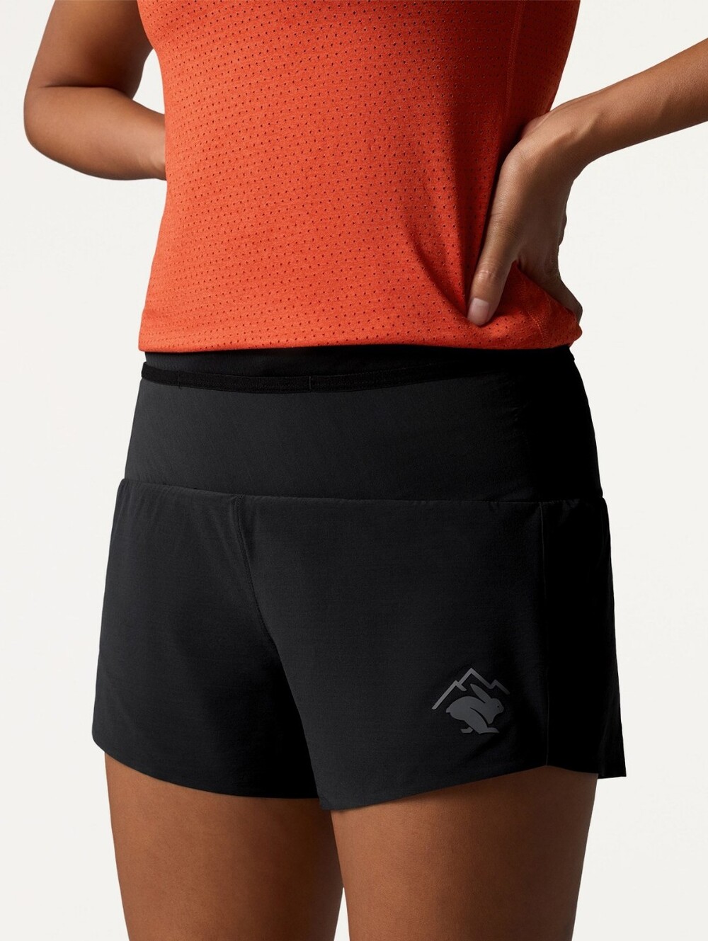 Rabbit Stashems 3" Shorts Women's Black Size Small